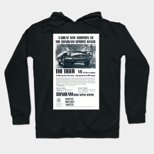 Classic Sunbeam Tiger car advert Hoodie